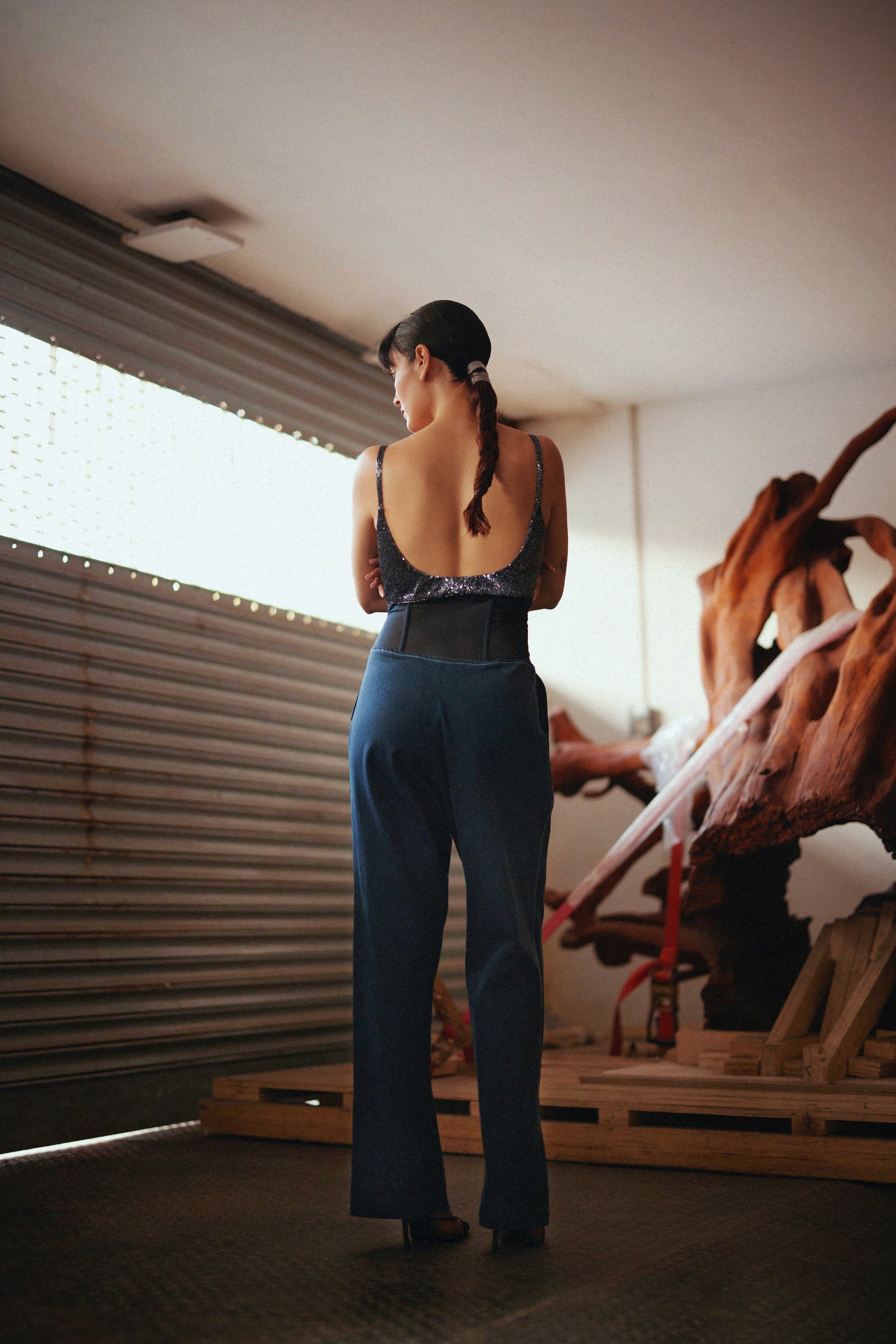 パンツ DENIM LIKE CORSET WORK PANTS DENIM LIKE CORSET WORK PANTS